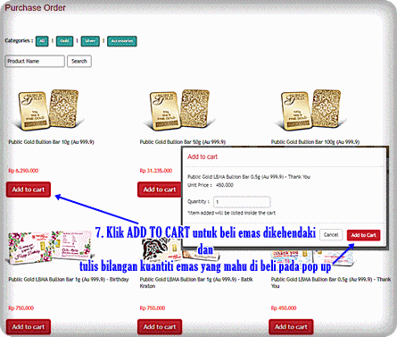 Emas Batangan Public Gold Indonesia
