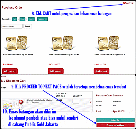 Investasi Emas Public Gold indonesia