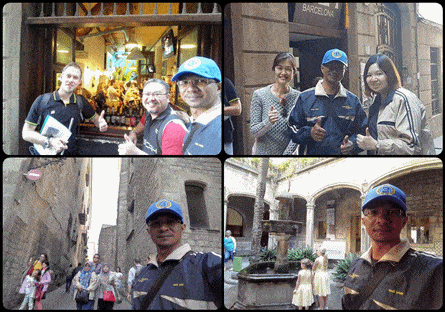 Jalan-jalan di Barcelona