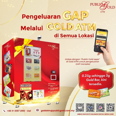 Pengeluaran GAP melalui Gold ATM