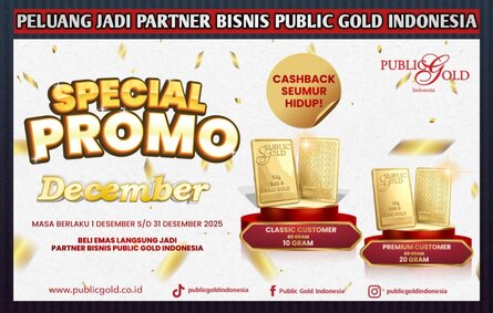 Peluang Jadi Partner Bisnis Public Gold Indonesia