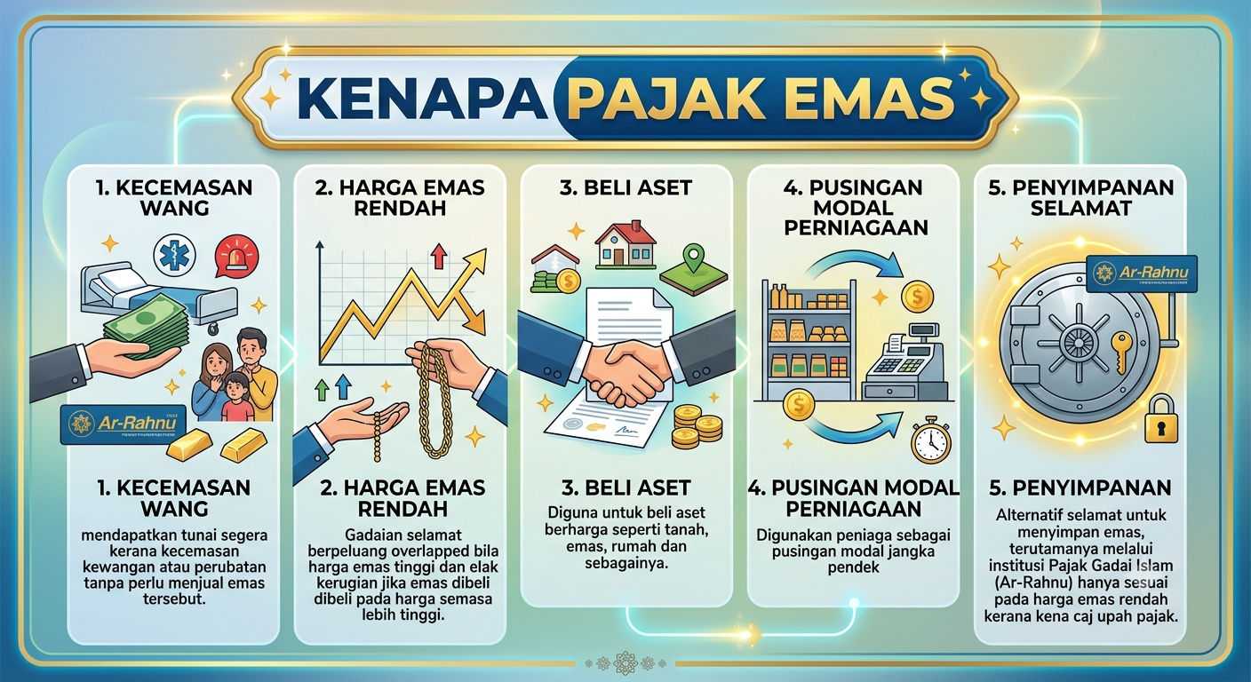 Kenapa Pajak Emas