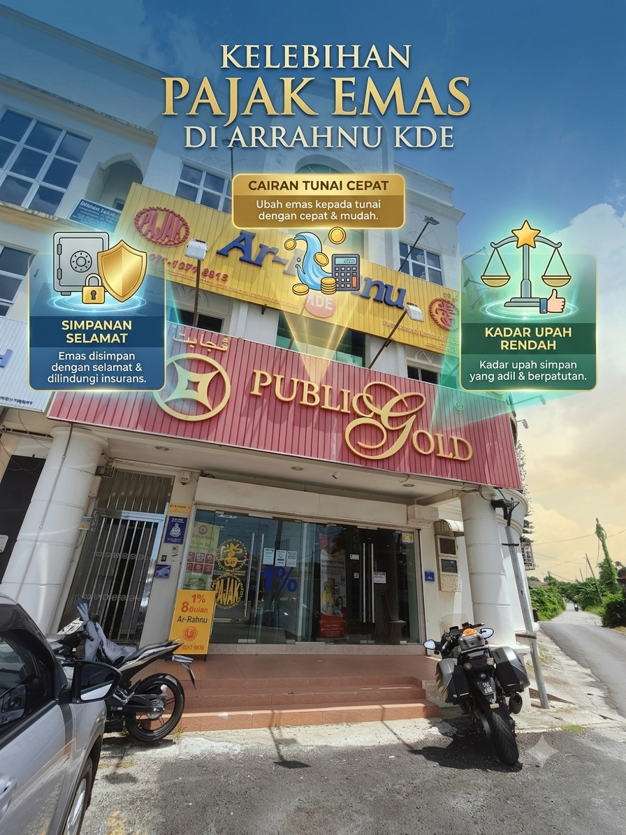 Pajak Emas Di Ar-Rahnu KDE Kelantan